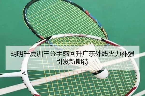 胡明轩夏训三分手感回升广东外线火力补强引发新期待